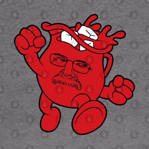 Andy Reid Kansas City Chiefs Kool Aid Man by RansomBergnaum